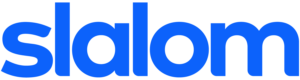 Slalom text logo
